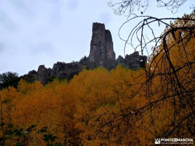 Hoces Río Duratón-Sepúlveda; sistema iberico costa del azahar treking brujulas